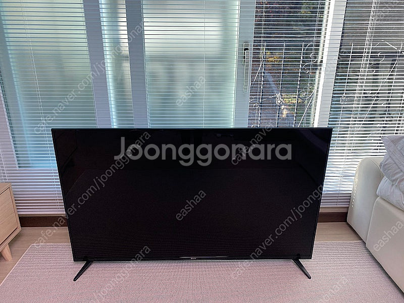 아남전자 60인치 4K UHD TV AN605UJ (제조년도 2024 최신상 거의 새제품)--2